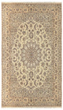 14581 - Nain Persian Hand-Knotted Authentic/Traditional Carpet/Rug/ Size: 8'6" x 5'5"