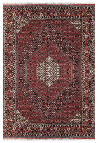 15044 - Bidjar Persian Hand-knotted Authentic/Traditional Carpet/Rug/ Size: 9'9" x 6'10"