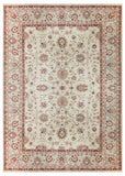 19245-Chobi Ziegler Hand-Knotted/Handmade Afghan Rug/Carpet Tribal/Nomadic Authentic/ Size: 9'9" x 6'11"