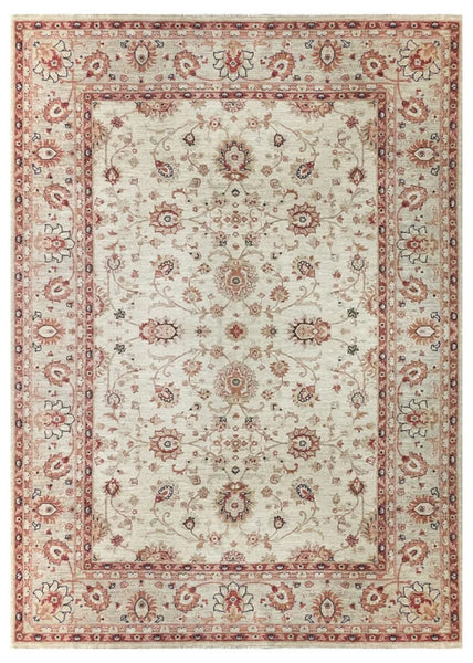 19245-Chobi Ziegler Hand-Knotted/Handmade Afghan Rug/Carpet Tribal/Nomadic Authentic/ Size: 9'9" x 6'11"