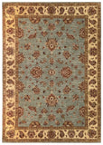 19281-Chobi Ziegler Hand-knotted/Handmade Afghan Rug/Carpet Traditional Authentic/ Size: 8'0" x 5'7"