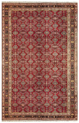 20862-Ghashgai Hand-Knotted/Handmade Persian Rug/Carpet Tribal/ Nomadic/Authentic/Size: 10'3" x 6'9"