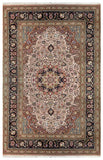 20881-Tabriz Hand-Knotted Semi-Antique(Circa 1980-1995)/Handmade Persian Rug/Carpet Traditional Authentic/ Size: 9'8" x 6'3"