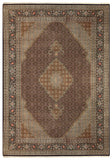 22096 - Tabriz Handmade/Hand-Knotted Persian Rug/Traditional/Carpet Authentic/Size/: 9'8" x 6'5"