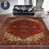 22361 - Heriz Hand-Knotted/Handmade Persian Rug/Carpet Traditional/Authentic/Size: 11'8" x 8'3"