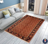 22863-Bidjar Handmade/Hand-Knotted Persian Rug/Traditional/Carpet Authentic/Size: 7'5" x 4'5"