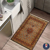 22893 - Moud Hand-Knotted/Handmade Persian Rug/Carpet Traditional Authentic/Size: 4'7" x 3'3"