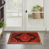 22899 - Hamadan Persian Hand-Knotted Authentic/Traditional/Carpet/Rug/Size: 4'9" x 3'0"