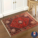 23017 - Abadeh Hand-Knotted/Handmade Persian Rug/Tribal/Nomadic/Carpet Authentic/Size: 4'11' x 3'3"