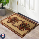 23066- Abadeh Hand-Knotted/Handmade Persian Rug/Tribal/Nomadic/Carpet Authentic/Size: 3'8" x 1'11"