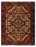 23078 - Hamadan Hand-Knotted/Handmade Persian Rug/Carpet Traditional Authentic/Size: 4'0" x 2'6"