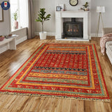 23347 - Royal Chobi Ziegler Afghan Hand-knotted Contemporary/Modern Carpet/Rug/Size: 9'7" x 8'2"