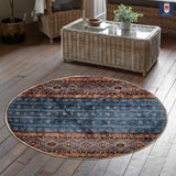 23798 - Chobi Ziegler Afghan Hand-Knotted Contemporary/Traditional /Size: 4'11" x 4'11"