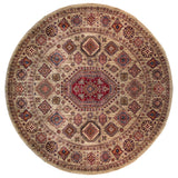 23817- Kazak Afghan Hand-knotted Contemporary/Nomadic/Tribal Carpet/Rug/ Size: 8'1" x 8'0"