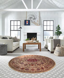 23817- Kazak Afghan Hand-knotted Contemporary/Nomadic/Tribal Carpet/Rug/ Size: 8'1" x 8'0"