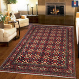 23890-Kashan Hand-Knotted/Handmade Persian Rug/Carpet Traditional/Authentic/Size: 10'4" x 6'9"