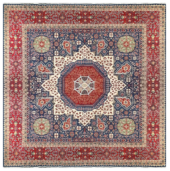 23916 - Royal Chobi Ziegler Afghan Hand-Knotted Contemporary/Traditional /Size: 9'9" x 9'10"