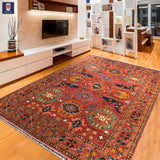 23929 - Royal Chobi Ziegler / Afghan /Hand-Knotted/ Contemporary /Traditional /Size: 11'7" x 9'4"