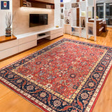 23934 - Royal Chobi Ziegler /Afghan / Hand-Knotted /Contemporary / Traditional/ Size: 11'6" x 9'0"