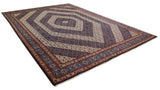 26865-Moud Handmade/Hand-Knotted Persian Rug/Traditional/Carpet Authentic/ Size: 13'1" x 9'3"