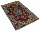 26867 - Nain Hand-knotted Persian Rug/Carpet Traditional Authentic/ Size: 4'5" x 2'8"