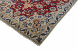 26867 - Nain Hand-knotted Persian Rug/Carpet Traditional Authentic/ Size: 4'5" x 2'8"