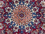 26868-Kashan Hand-Knotted/Handmade Persian Rug/Carpet Traditional/Authentic/Size: 9'3" x 6'0"