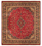 25569-Mashad Hand-Knotted/Handmade Persian Rug/Carpet Traditional Authentic/ Size: 11'4" x 9'11"