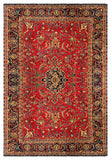 25625-Sarough Hand-Knotted/Handmade Persian Rug/Carpet Traditional/Authentic/ Size: 9'1" x 6'5"