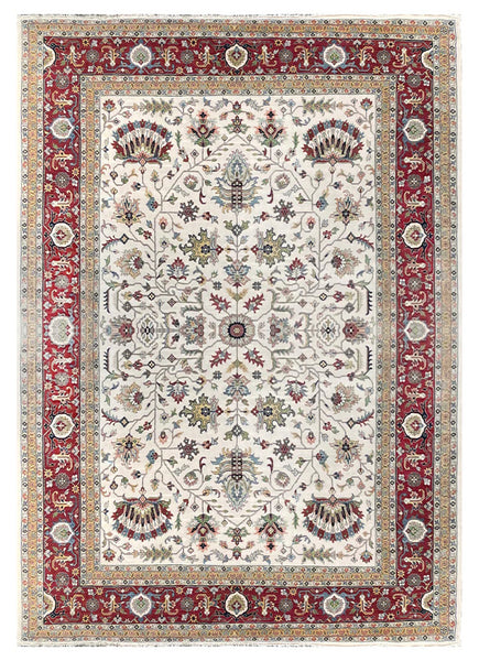 25708- Royal Heriz Hand-Knotted/Handmade Indian Rug/Carpet Traditional/Authentic/Size 14'3" x 10'0"