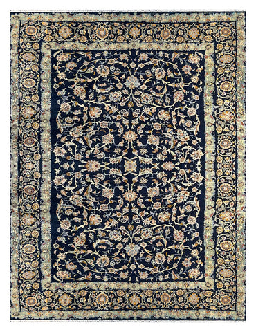 25788-Kashan Hand-Knotted/Handmade Persian Rug/Carpet Traditional/Authentic/Size: 13'3" x 9'11"