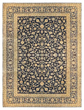 25795-Kashan Hand-Knotted/Handmade Persian Rug/Carpet Traditional/Authentic/Size: 13'10" x 10'8"