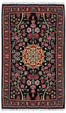 26752-Sarough Hand-Knotted/Handmade Persian Rug/Carpet Traditional Authentic/ Size: 3'7"x 2'4"