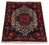 26816-Hamadan Hand-Knotted/Handmade Persian Rug/Carpet Tribal/Nomadic Authentic/ Size: 2'9" x 2'7"