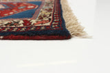 26790-Yalameh Hand-Knotted/Handmade Persian Rug/Carpet Tribal/Nomadic Authentic/ Size: 3'1" x 1'7"