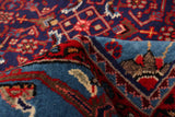 27067-Bidjar Hand-Knotted/Handmade Persian Rug/Carpet Traditional/ Authentic/ Size: 9'5"x 5'6"