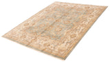 26842- Royal Ushak Hand-Knotted/Handmade Indian Rug/Carpet Traditional/Authentic/Size: 10'0" x 7'10"