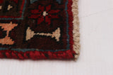 27052-Hamadan Hand-Knotted/Handmade Persian Rug/Carpet Tribal/Nomadic Authentic/ Size: 8'6" x 2'9"