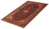 27035-Kashan Hand-Knotted/Handmade Persian Rug/Carpet Traditional/Authentic/Size: 6'8" x 4'3"