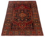 27055-Bidjar Hand-Knotted/Handmade Persian Rug/Carpet Traditional/ Authentic/ Size: 7'3"x 4'2"