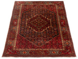 27065-Bidjar Hand-Knotted/Handmade Persian Rug/Carpet Traditional/ Authentic/ Size: 6'8"x 4'1"