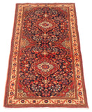 27048-Sarough Hand-Knotted/Handmade Persian Rug/Carpet Traditional Authentic/ Size: 5'6"x 2'4"