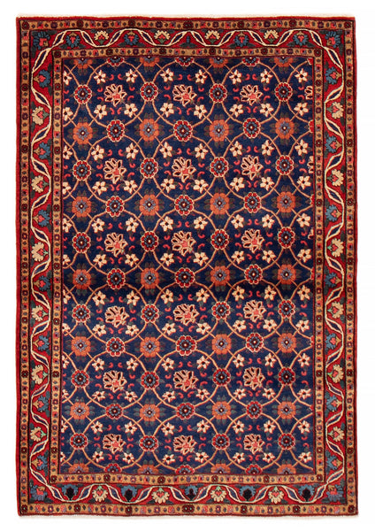 27034-Kashan Hand-Knotted/Handmade Persian Rug/Carpet Traditional/Authentic/Size: 5'0" x 3'5"