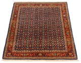 27050- Tabriz Persian Hand-knotted Carpet Authentic/Traditional Carpet/Rug/Size: 4'7" x 3'3"