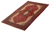 27041-Sarough Hand-Knotted/Handmade Persian Rug/Carpet Traditional Authentic/ Size: 5'3"x 3'5"