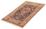 27063- Isfahan Persian Hand-Knotted Authentic/Traditional Carpet/Rug/ Size: 5'2" x 3'5"