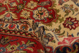 27040-Ghom Hand-knotted/Handmade Persian Rug/Carpet Traditional Authentic/ Size: 5'1" x 3'6"