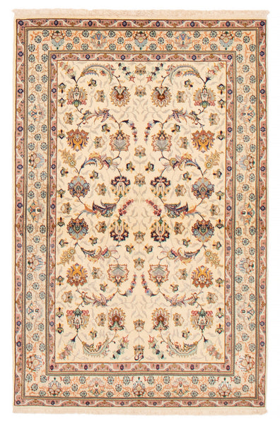 27079- Tabriz Persian Hand-knotted Carpet Authentic/Traditional Carpet/Rug/Size: 5'2" x 3'3"