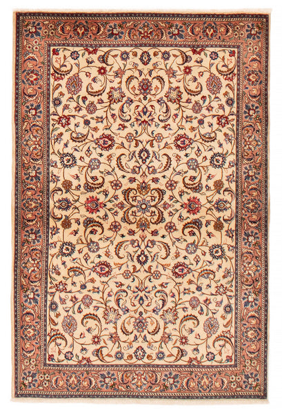 27042-Sarough Hand-Knotted/Handmade Persian Rug/Carpet Traditional Authentic/ Size: 5'1"x 3'5"