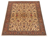 27042-Sarough Hand-Knotted/Handmade Persian Rug/Carpet Traditional Authentic/ Size: 5'1"x 3'5"